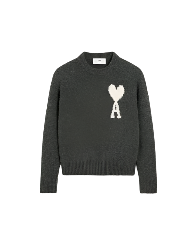 Ami Paris Ami de Coeur Crew Neck Sweater