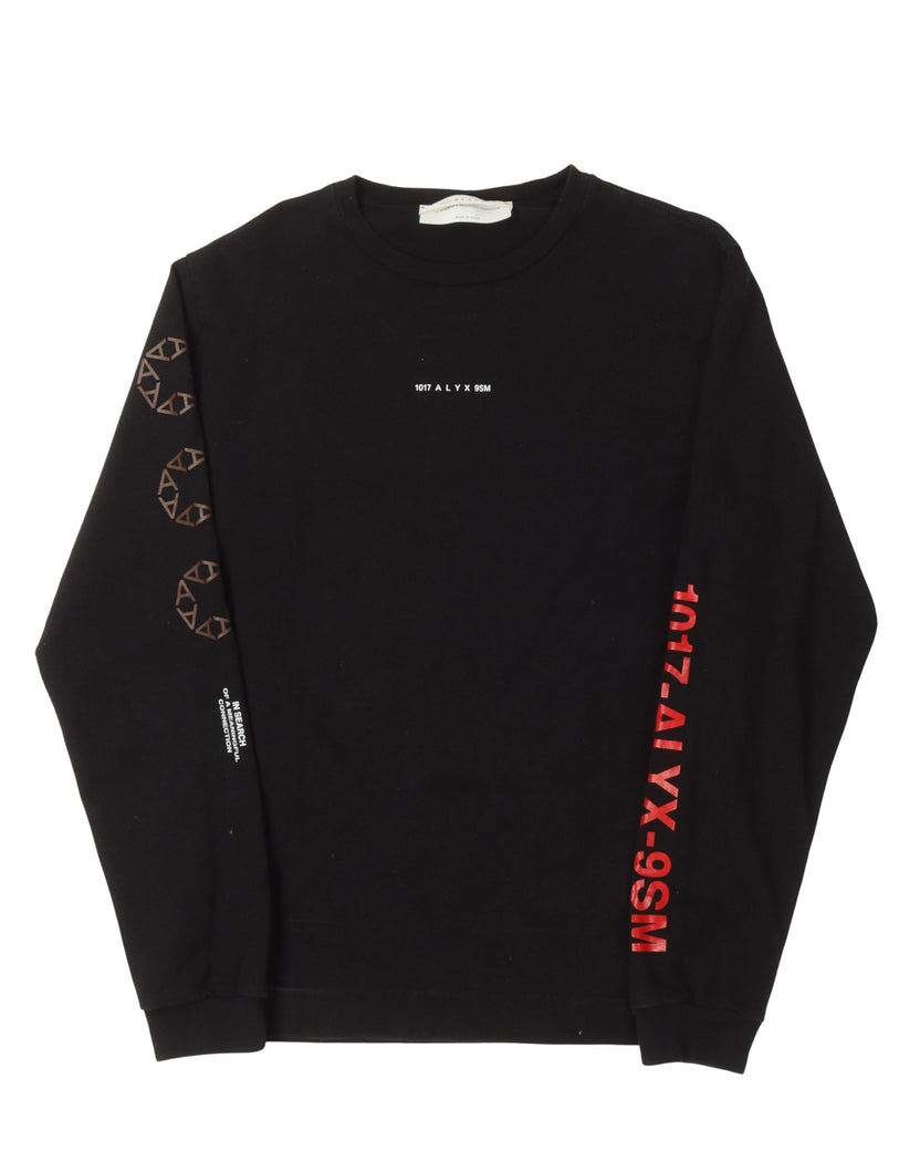 Alyx Logo Embroidered Long Sleeve T-Shirt