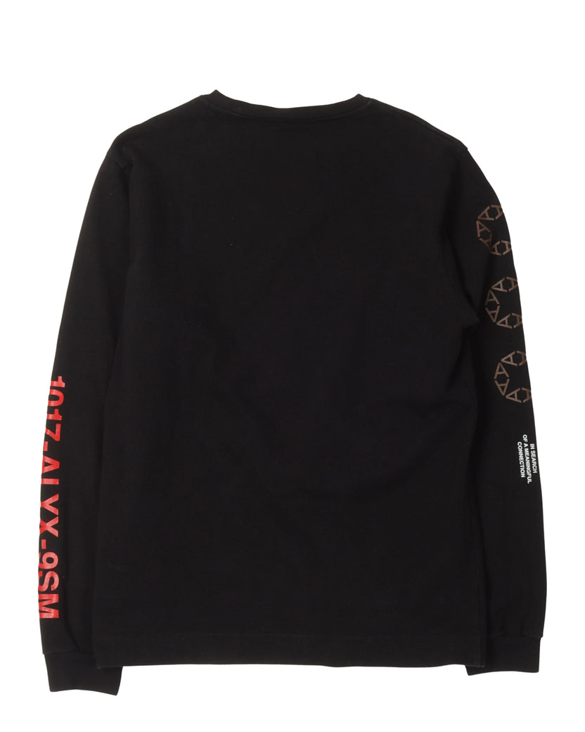 Alyx Logo Embroidered Long Sleeve T-Shirt