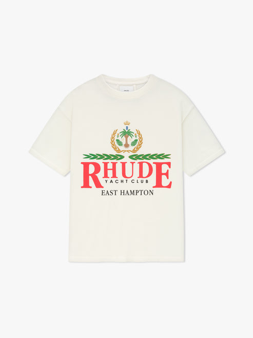 Rhude East Hampton Crest Tee