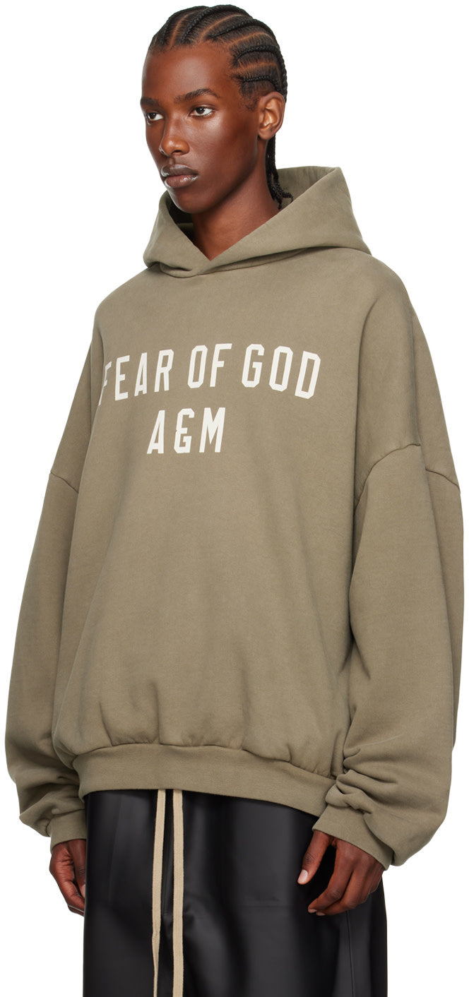 Fear of God ESSENTIALS Khaki Heavyweight Hoodie