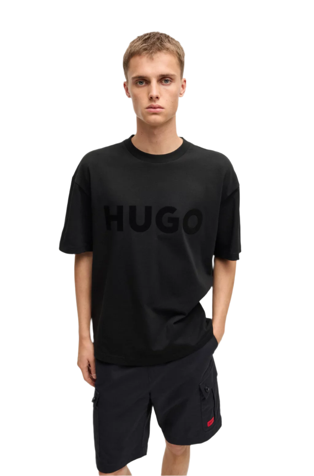 Hugo Boss Cotton-Jersey T-Shirt with Tonal Logo