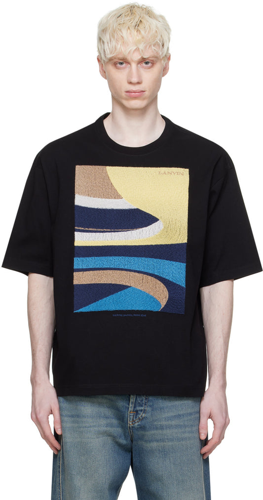 Lanvin Black Daunou T-Shirt