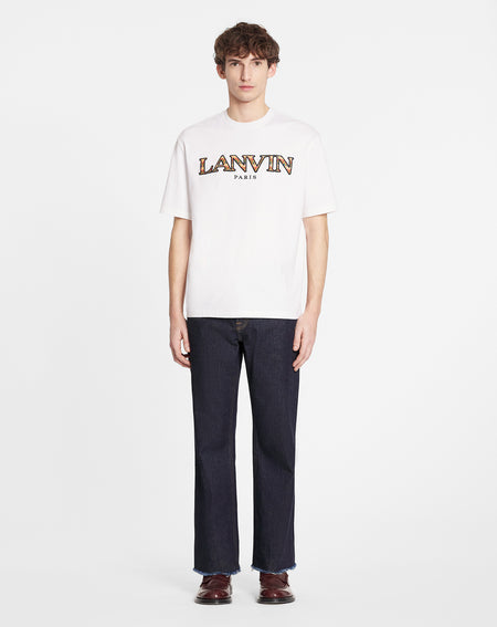 Lanvin Classic Curb Embroidered T-Shirt